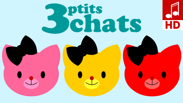 trois petits chats comptine pour enfant de maternelle avec paroles