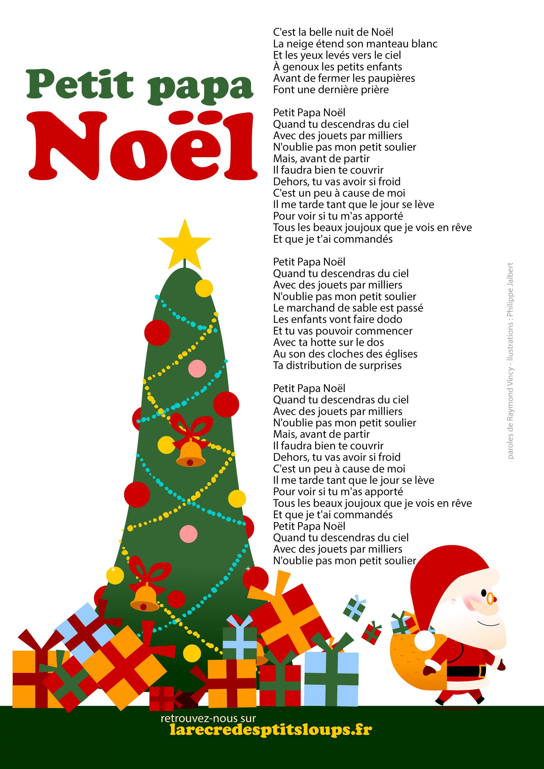 Paroles chansons de Noël