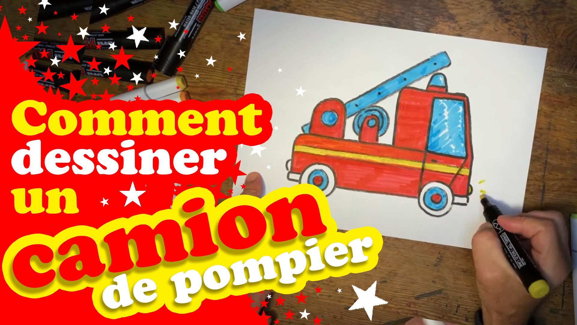 comment-dessiner-un-camion-de-pompier-tape-par-tape-facile